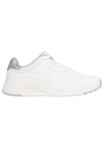 Skechers Damen UNO Lite 2 Sneaker White Lavender