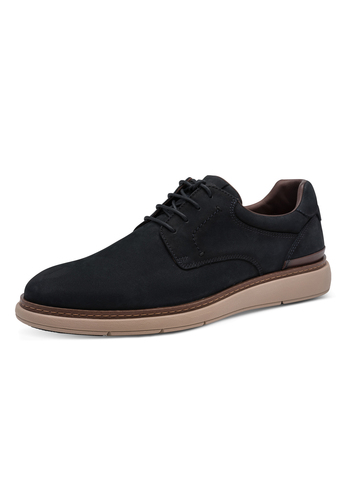 Tamaris Herren Leder Halbschuh 1-13627-47-805 Lace-Up Schuhe Dunkelblau