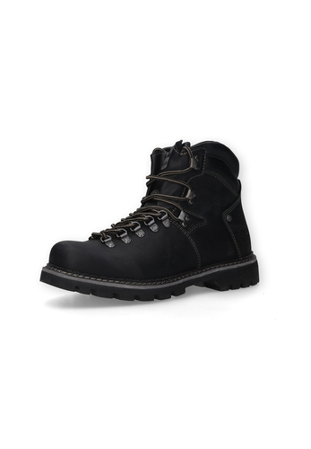 Dockers by Gerli Herren Leder Boots 45NB004-400100 Stiefel Schuhe Schwarz