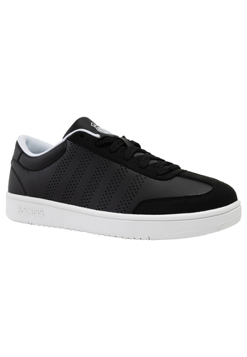 K Swiss Damen Court Open T Toe Sneaker Schwarz Wei�