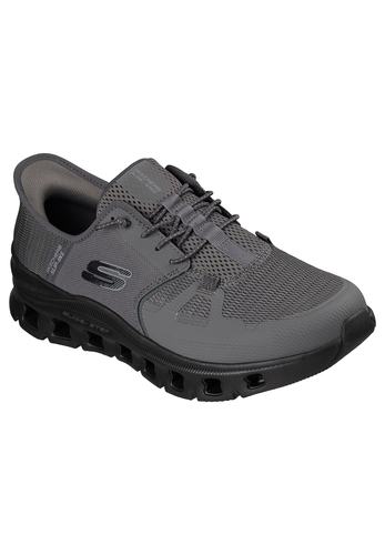 Skechers Herren Glide Step Pro Slip Ins Sneaker Charcoal Black