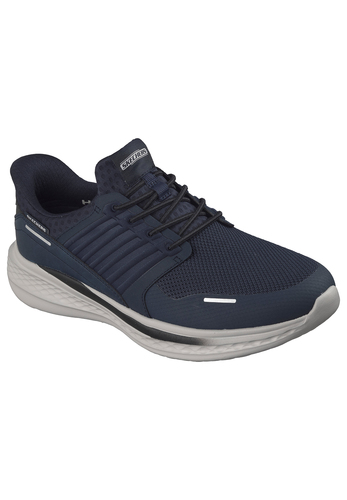 Skechers Herren Slade Luther Slip Ins Sneaker Relaxed Fit Navy