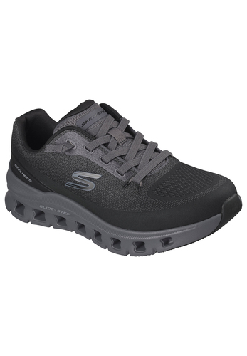 Skechers Herren Glide Step Pro Waverra Slip Ins Black Charcoal