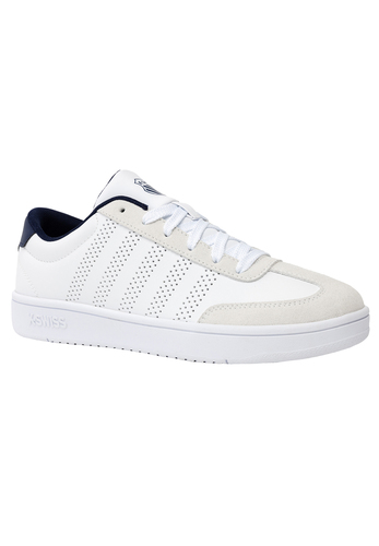 K Swiss Damen Court Open T Toe Sneaker White/Indigo