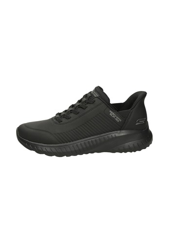 Skechers Herren BOBS Sport Squad Chaos Slip Ins Trainingsschuhe Schwarz