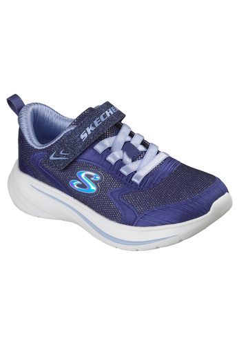 Skechers Kinder Wave 92 Sneaker Navy/ Lt. Blue