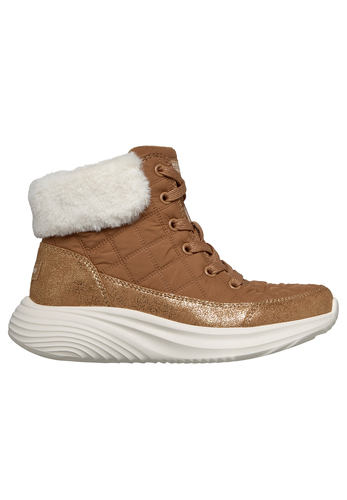 Skechers M�dchen Bounder Pro Cozy Fit Luxe Stiefel Chestnut