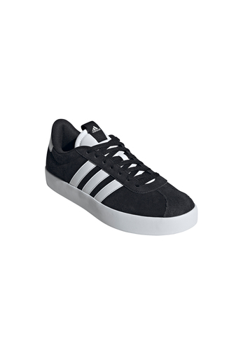adidas VL Court 3.0 Sneaker Leder Schn�rschuhe Schwarz