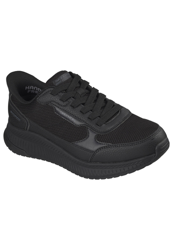 Skechers Herren BOBS Sport Squad 4 Crucial Step Slip Ins Black