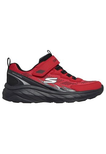 Skechers Jungen Boundless Strike Flow Sneaker Rot Schwarz