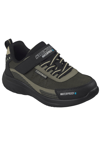 Skechers Bounder 2.0 Aqua Pace Sneaker Wasserdicht Schwarz Gr�n