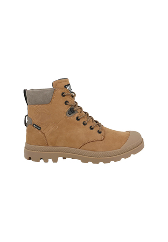 Palladium Pampa Sportcuff GTX Leder Boots Gore Tex Gold