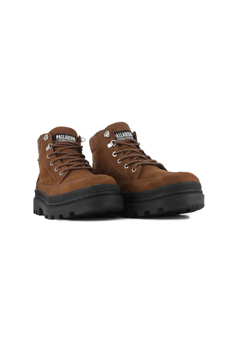 Palladium Herren Troopercuff WP+ Leder Boots Wasserdicht Bison