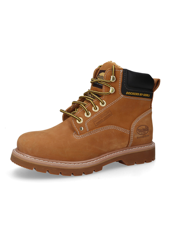 Dockers by Gerli Herren Stiefelette Glattleder Golden Tan