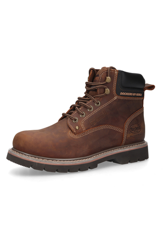 Dockers by Gerli Herren Stiefelette Glattleder Desert