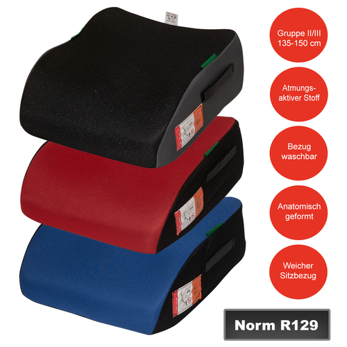 UNITED KIDS Autositzerh�hung Safari - iSize Norm R129 Autositz f�r Kinder von 135-150 cm