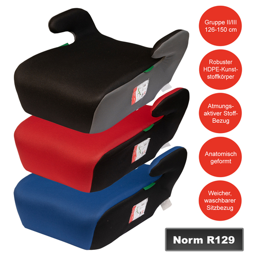 UNITED KIDS Autositzerh�hung Vito - iSize Norm R129 Autositz f�r Kinder von 126-150 cm