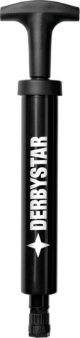 Derbystar Ballpumpe Mit Schlauch Neu - schwarz
