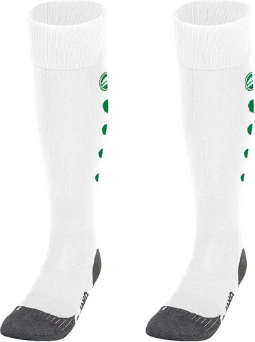 Jako Stutzenstrumpf Roma - wei�/sportgr�n