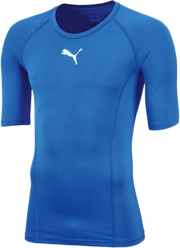 Puma LIGA Baselayer Tee SS Jr - blau