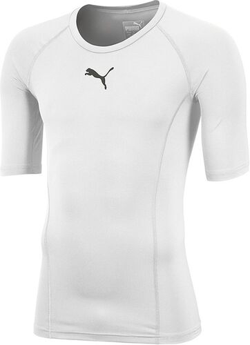 Puma LIGA Baselayer Tee SS Jr - weiss