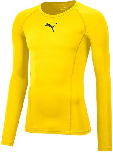 Puma LIGA Baselayer Tee LS - gelb