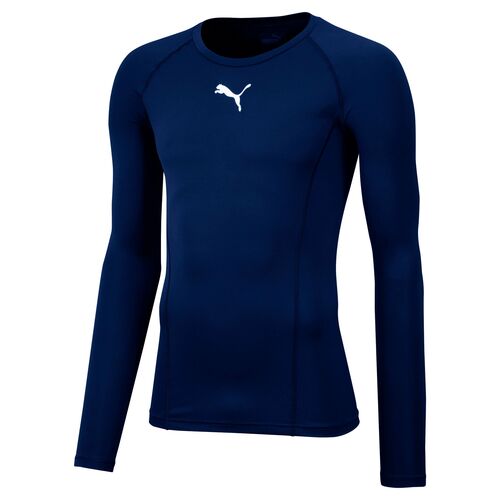 Puma LIGA Baselayer Tee LS - blau