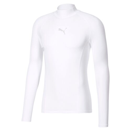 Puma LIGA Baselayer Tee LS Warm - weiss