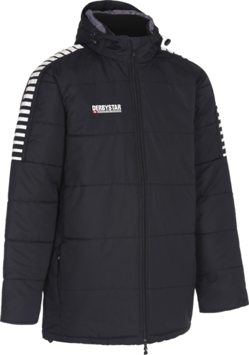 Derbystar Hyper Stadionjacke - schwarz/weiss