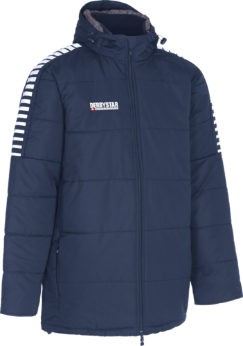 Derbystar Hyper Stadionjacke - navy/wei�