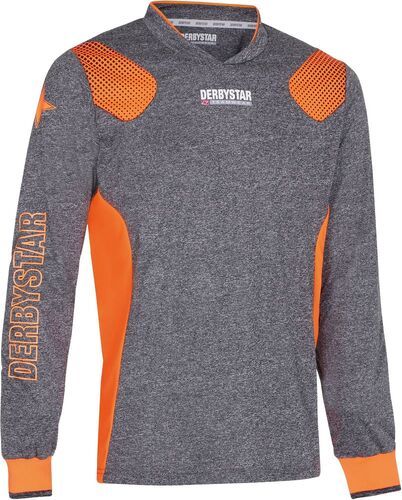 Derbystar Defense Pro Torwarttrikot - Grau/Orange