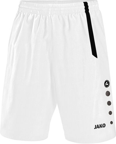 Jako Sporthose Turin - wei�/schwarz