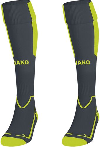 Jako Stutzenstrumpf Lazio - anthrazit/lime