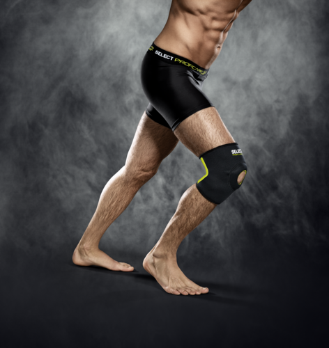 Select Kniebandage Mit Kniescheibenst�tze - schwarz