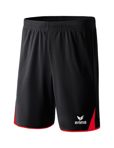 Erima Classic 5-C Shorts With Inner Slip - black/red