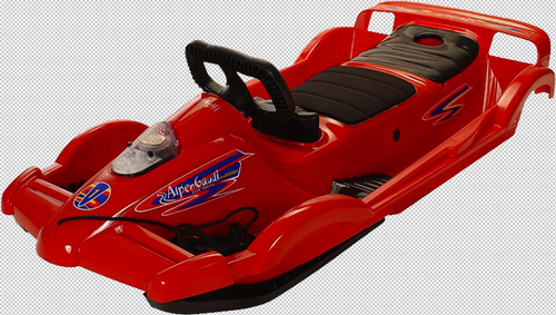 Alpengaudi Ski-Bob Alpen Double Race - rot