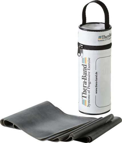 Thera-Band Theraband �bungsband In Rv-Tas - spezial stark, schwarz