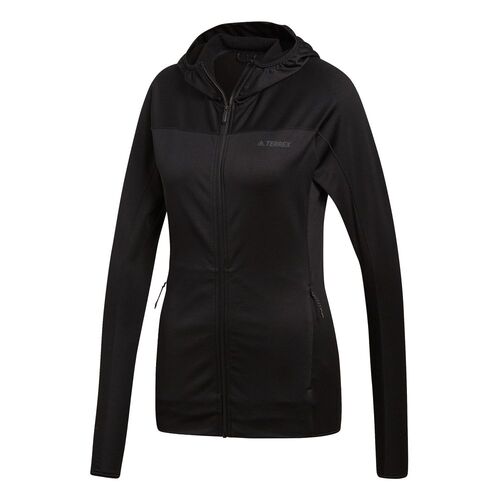 adidas Damen TERREX Tracerocker Hooded Fleecejacke