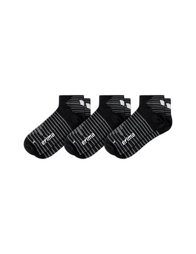 Erima 3Er Pack Socks Short - black