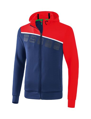 Erima 5-C Training Jacket - new navy/red/white