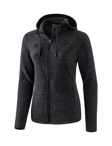 Erima Fleece Jacket - black melange