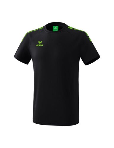 Erima Essential 5-C T-Shirt - black/green gecko