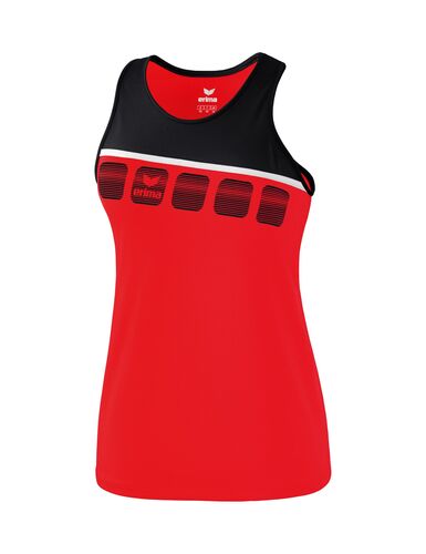 Erima 5-C Tank Top Function - red/black/white