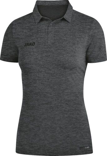 Jako Polo Premium Basics - anthrazit meliert