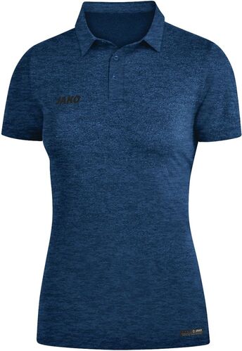 Jako Polo Premium Basics - marine meliert