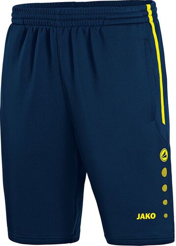 Jako Trainingsshort Active - marine/neongelb
