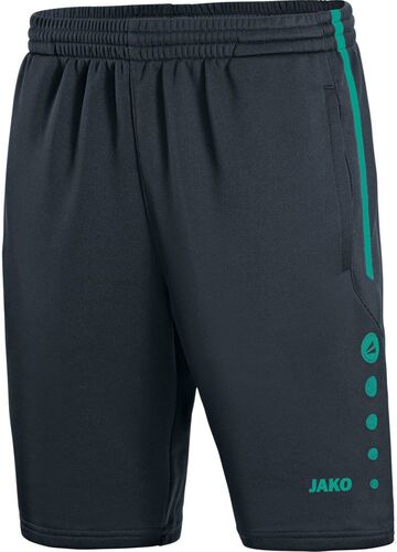 Jako Trainingsshort Active - anthrazit/t�rkis