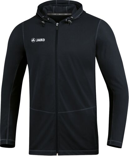 Jako Kapuzenjacke Run 2.0 - schwarz