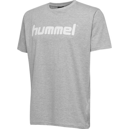 Hummel Hmlgo Cotton Logo T-Shirt S/S - grey melange