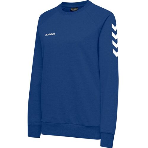 Hummel HMLGO COTTON SWEATSHIRT WOMAN - true blue